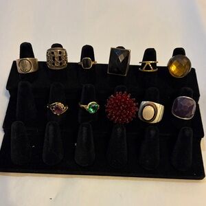 Elegant Assorted Rings Collection